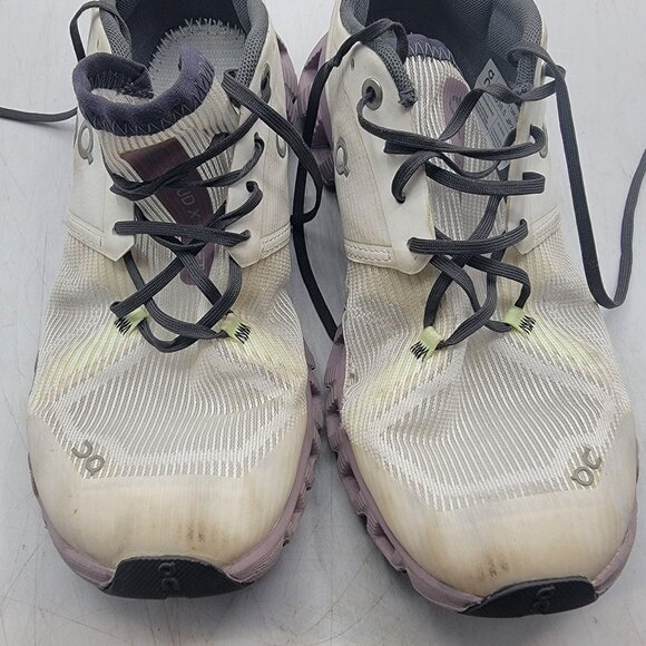 On Running Cloud X 3 Shift Womens 7.5 White Heron Athletic Shoes Lightweight - Picture 13 of 14